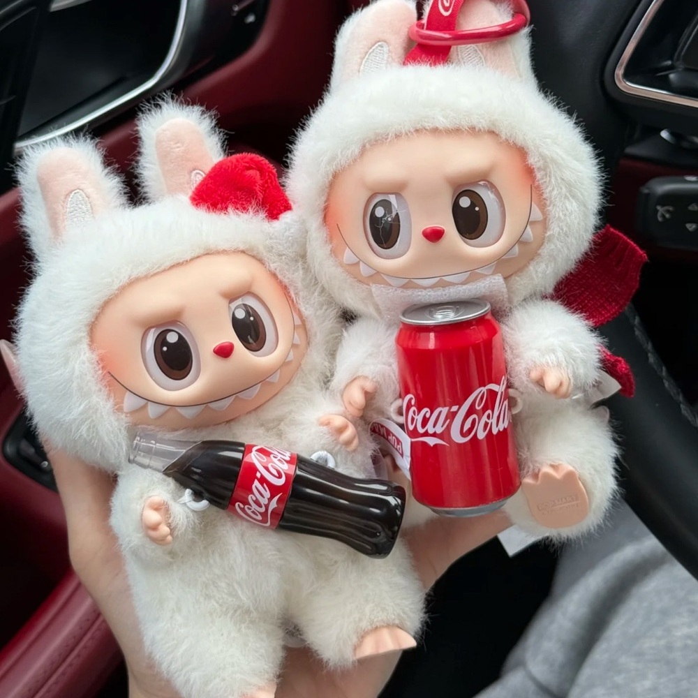 Labubu Coca Cola Set of 2 [Surprise Shake&Happy Factor]